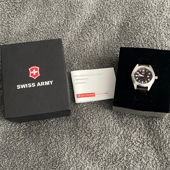 swiss army Accessories Swiss Army Watch New In Box Poshmark